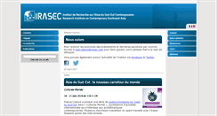 Desktop Screenshot of irasec.com