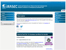 Tablet Screenshot of irasec.com